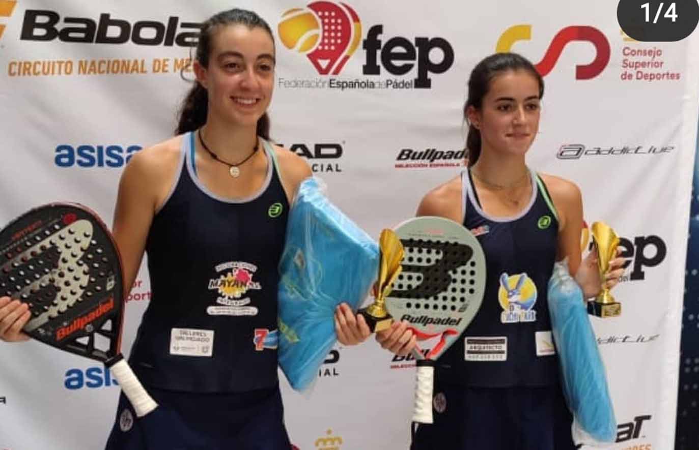 Marta Arellano y Claudia Fernández, campeonas de España en categoría cadete