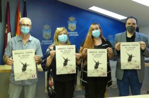 Presentación del ciclo "Memoria contra el olvido", organizado por el Ayuntamiento de Guadalajara.