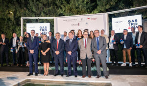 Foto de familia de la entrega de premios gastronómicos de La Razón.