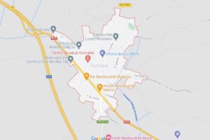 Siniestro mortal de tráfico en el término de Honrubia (Cuenca). Imagen: Google Maps