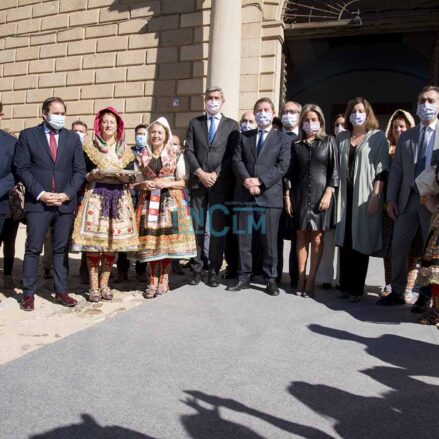 Autoridades locales, provinciales y regionales han inaugurado hoy Farcama, en el Paseo de la Vega y el Hospital de Tavera, en Toledo. Foto: David Romero.