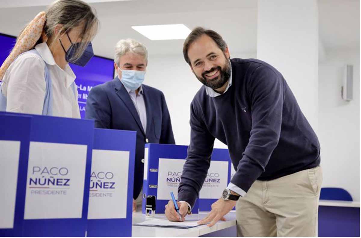 Paco Núñez tiene el aval de más de 8.000 apoyos para presidir el PP en CLM