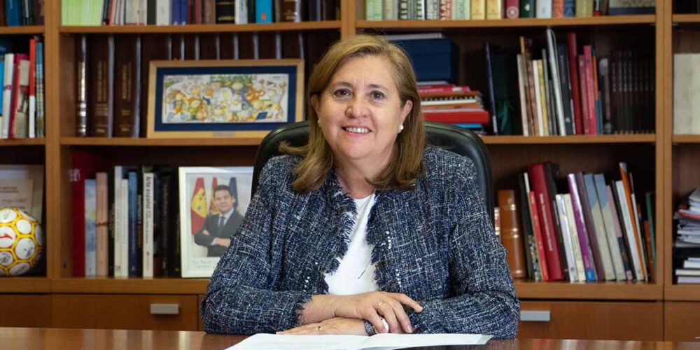 Rosa Ana Rodríguez, consejera de Educación, Cultura y Deportes