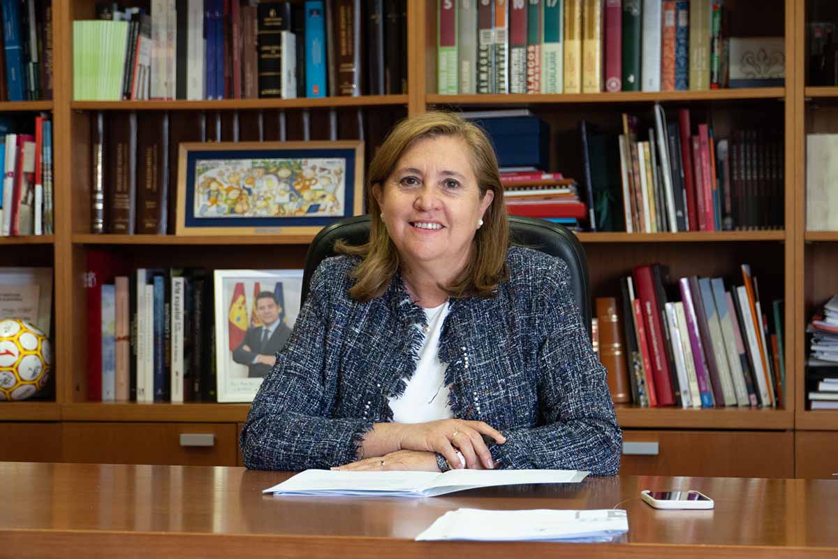Rosa Ana Rodríguez, consejera de Educación, Cultura y Deportes