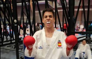 Víctor Cuerva, cuando fue medalla de bronce en el Europeo de 2019. Foto: RFEK