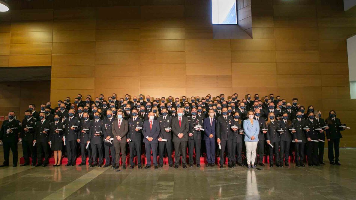 Graduación de agentes de Policía Local de Castilla-La Mancha.