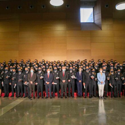Graduación de agentes de Policía Local de Castilla-La Mancha.