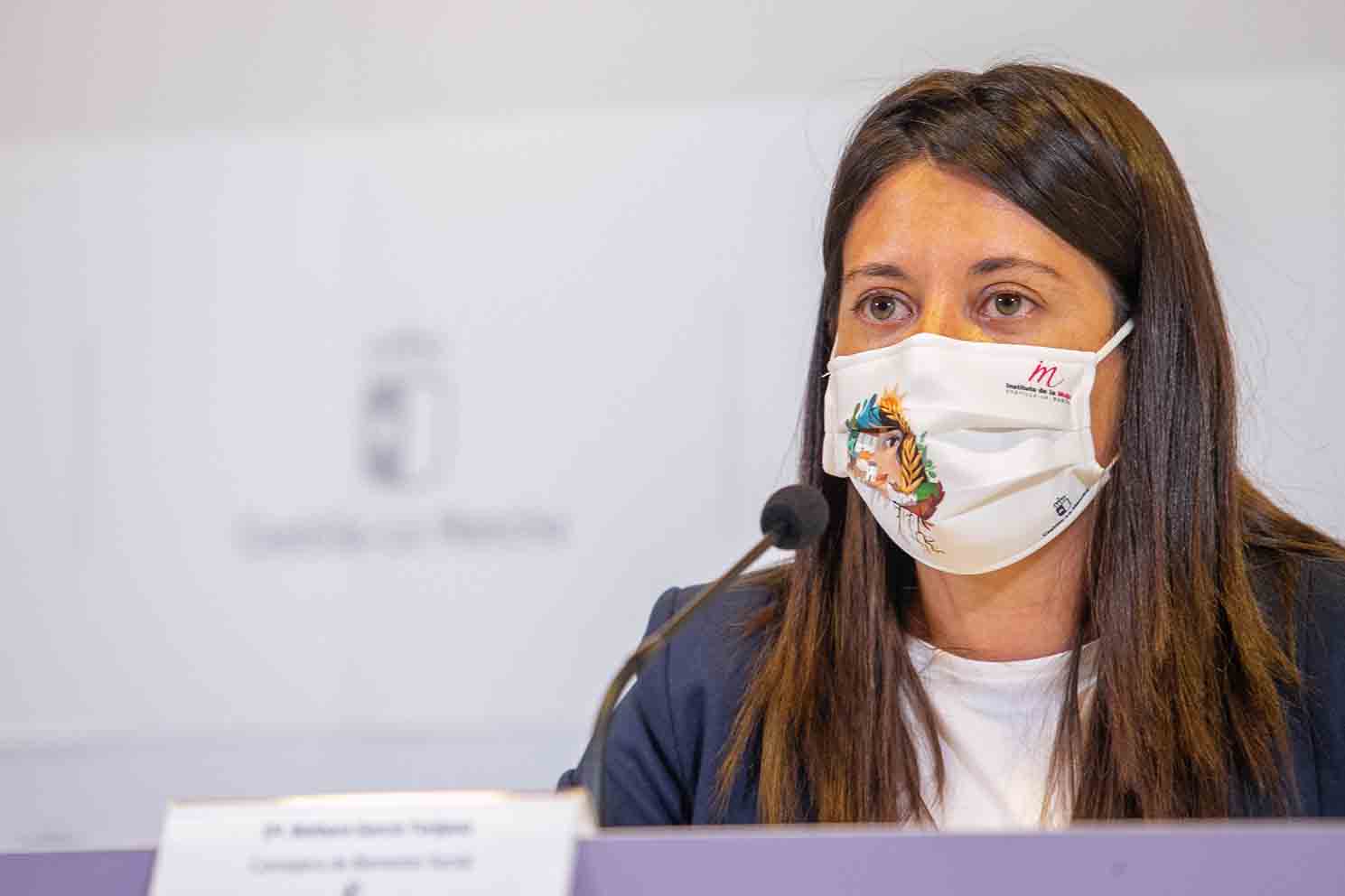 La consejera de Bienestar Social de Castilla-La Mancha, Bárbara García Torijano.