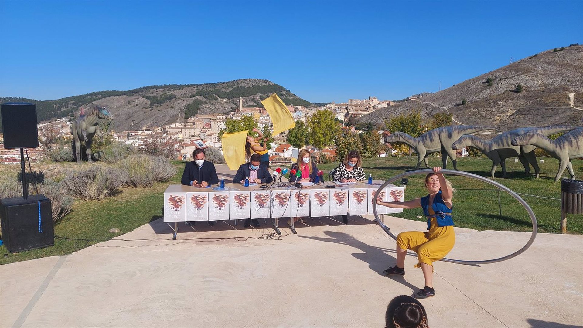 Rueda de prensa del festival 'Otoño en Cuenca'.