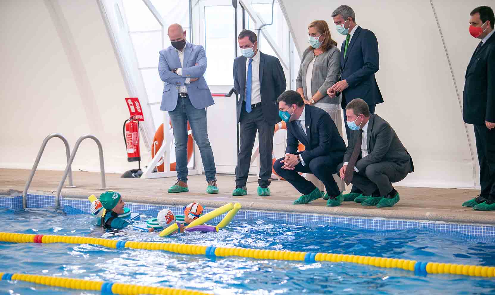 Inauguración de la piscina de Fuensalida.