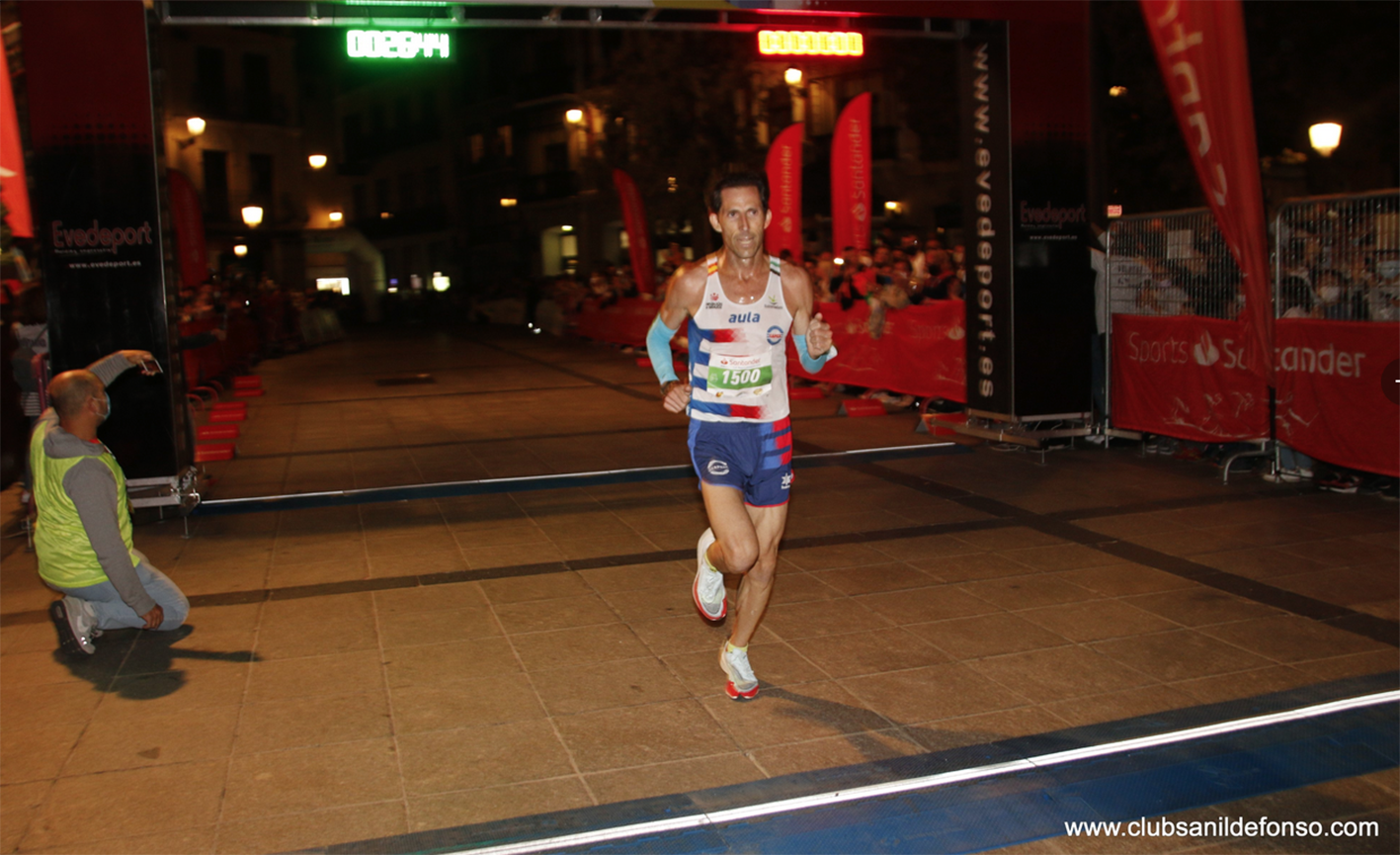 Antonio Núñez, ganador de la prueba. Foto: www.clubsanildefonso.com