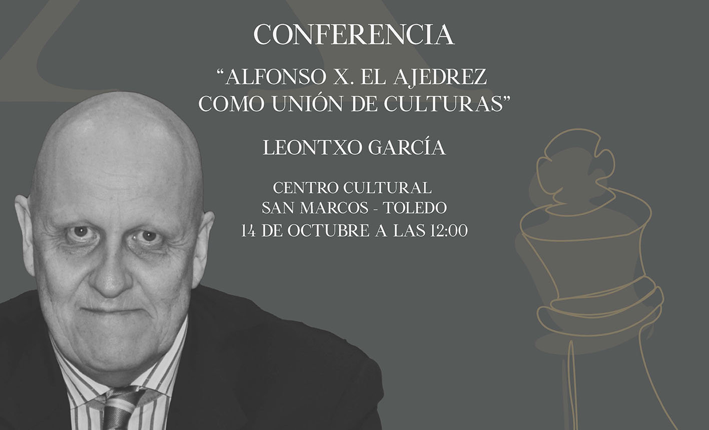 Leontxo García impartirá una conferencia en Toledo el jueves 14.