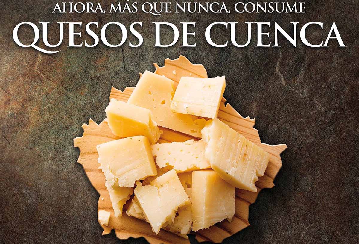 Imagen de la campaña animar al consumo de queso en Cuenca