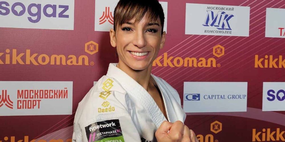 Sandra Sánchez, número uno mundial por sexto año consecutivo. Foto: RFEK