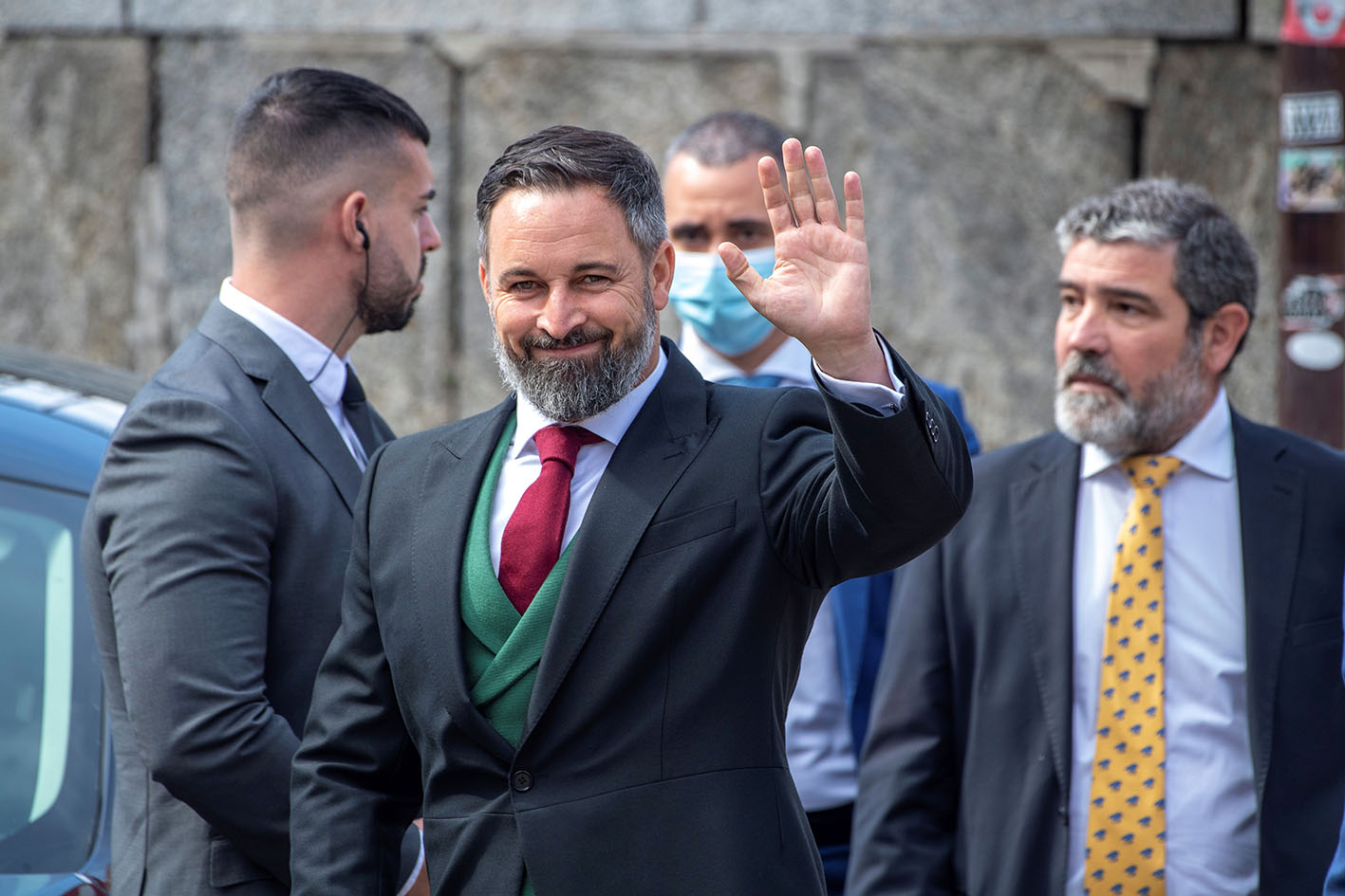 Santiago Abascal. Foto: Ismael Herreo / EFE.