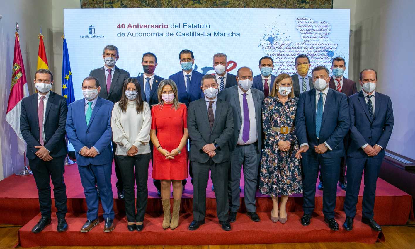 Presentación de los actos conmemorativos de del 40 aniversario del Estatuto de Autonomía de Castilla-La Mancha.