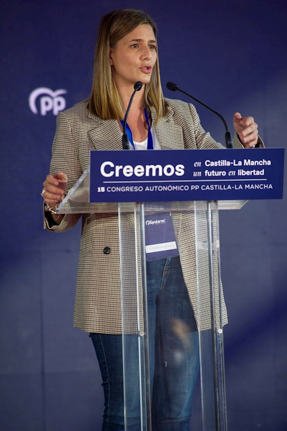 La secretaria general del PP de CLM, Carolina Agudo.