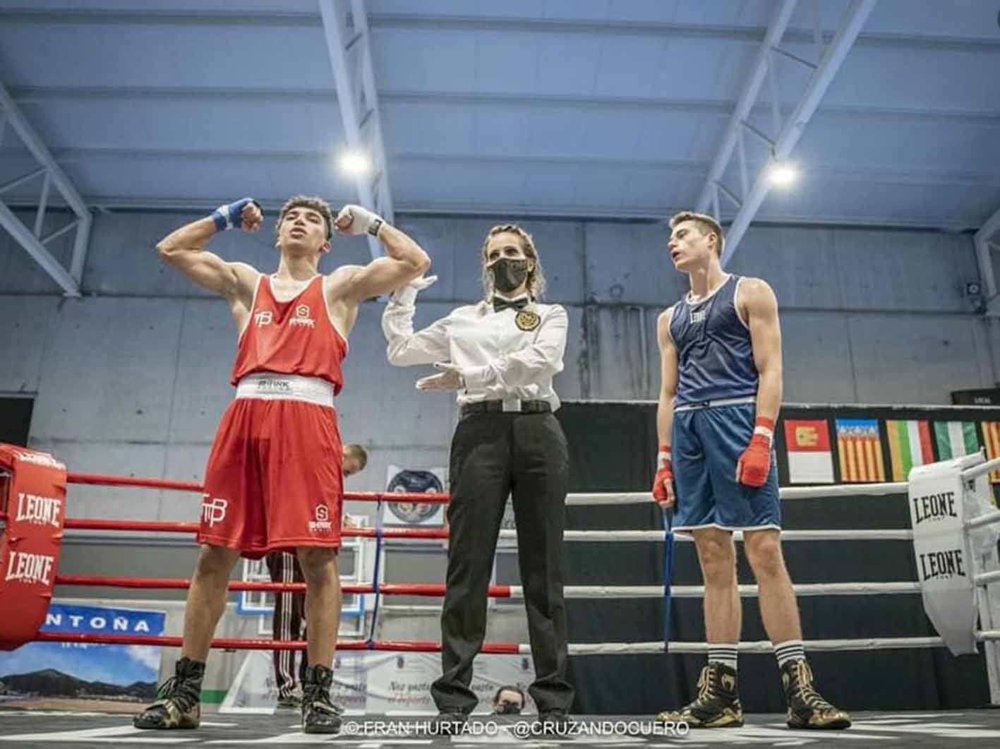 Guillermo Guevara, tras pasar una de las rondas. Foto: Fight Club Albacete.