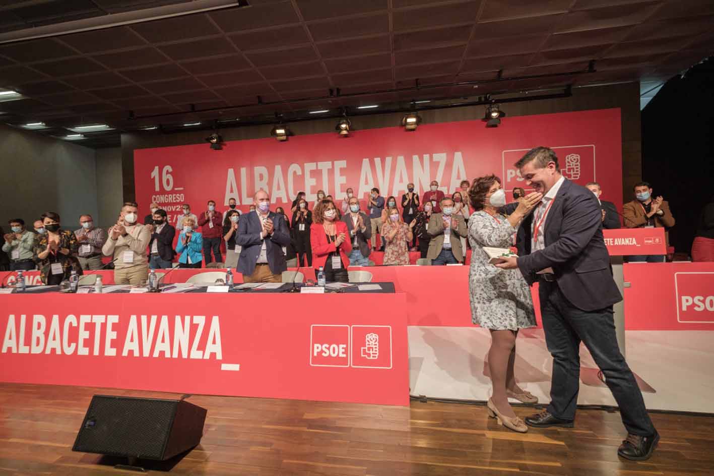 Santiago Cabañero, elegido secretario general del PSOE de Albacete. Foto: PSOE Albacete.