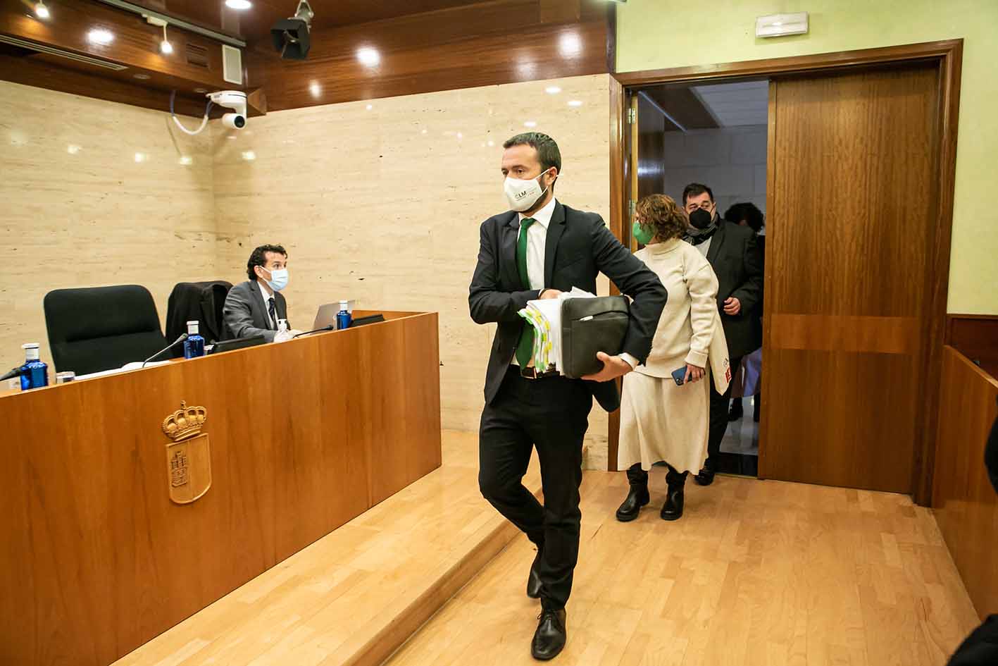 José Luis Escudero, compareciendo ante la Comisión de Economía y Presupuestos.