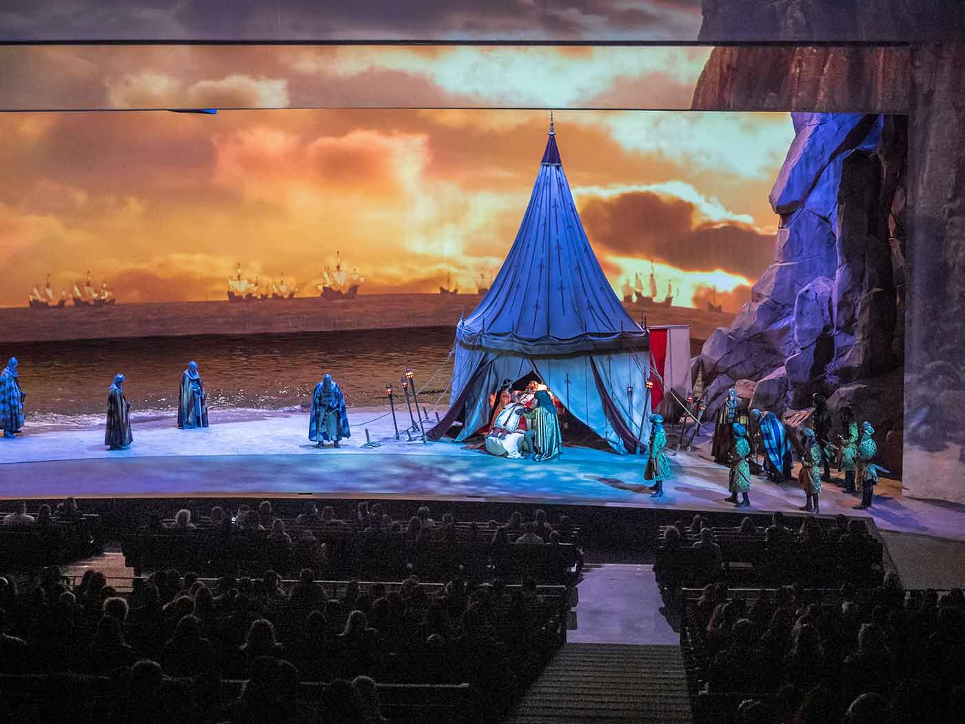 "La promesa de Jimena", de "El último cantar". Foto: Puy du Fou.