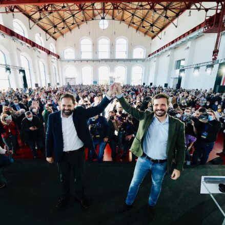 Pablo Casado y Paco Núñez.