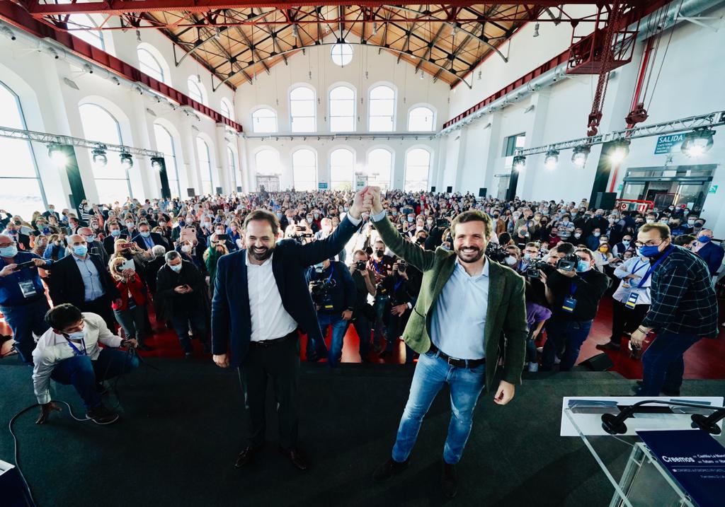 Pablo Casado y Paco Núñez.