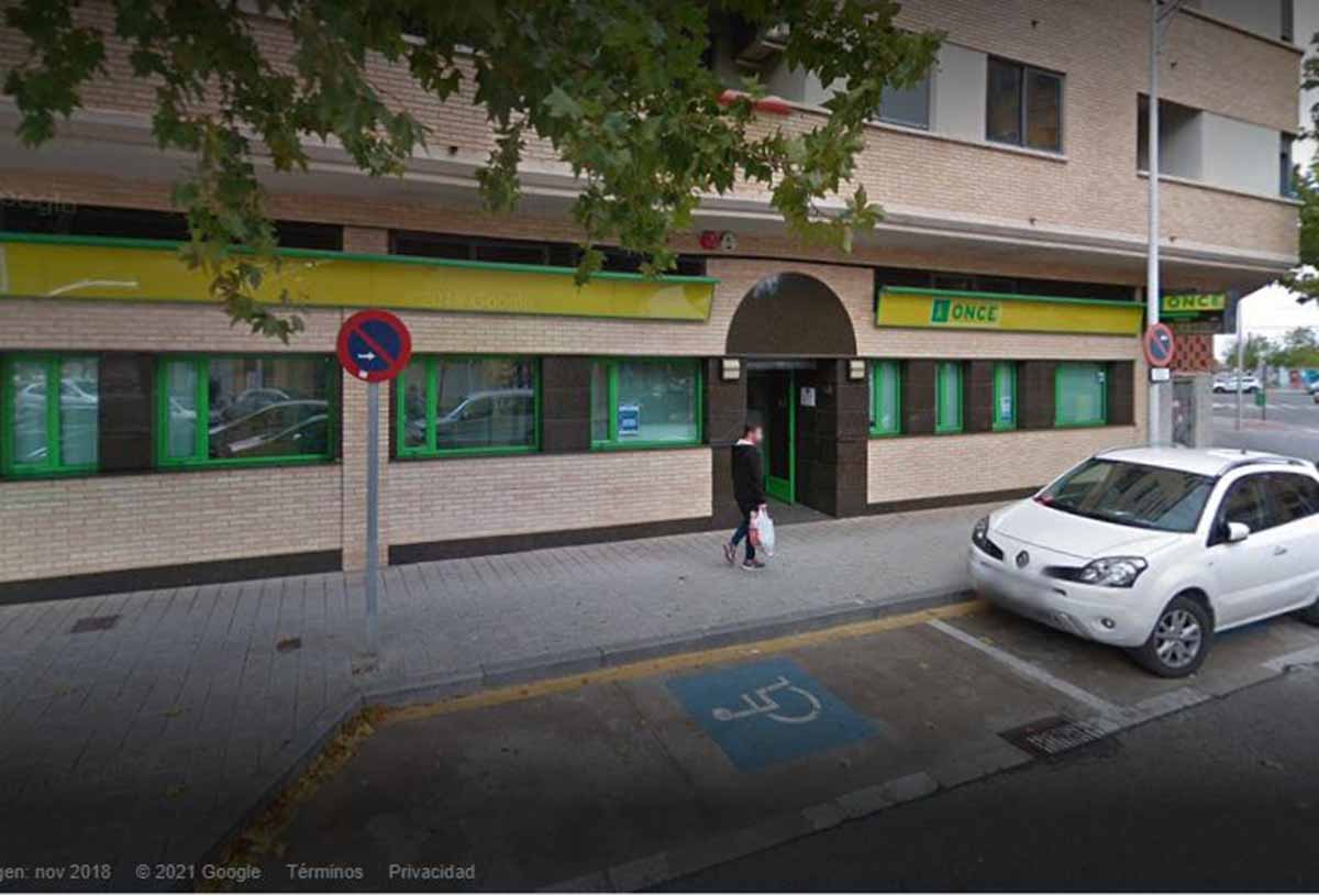 Sede de la ONCE en Albacete. Foto: Google Maps.