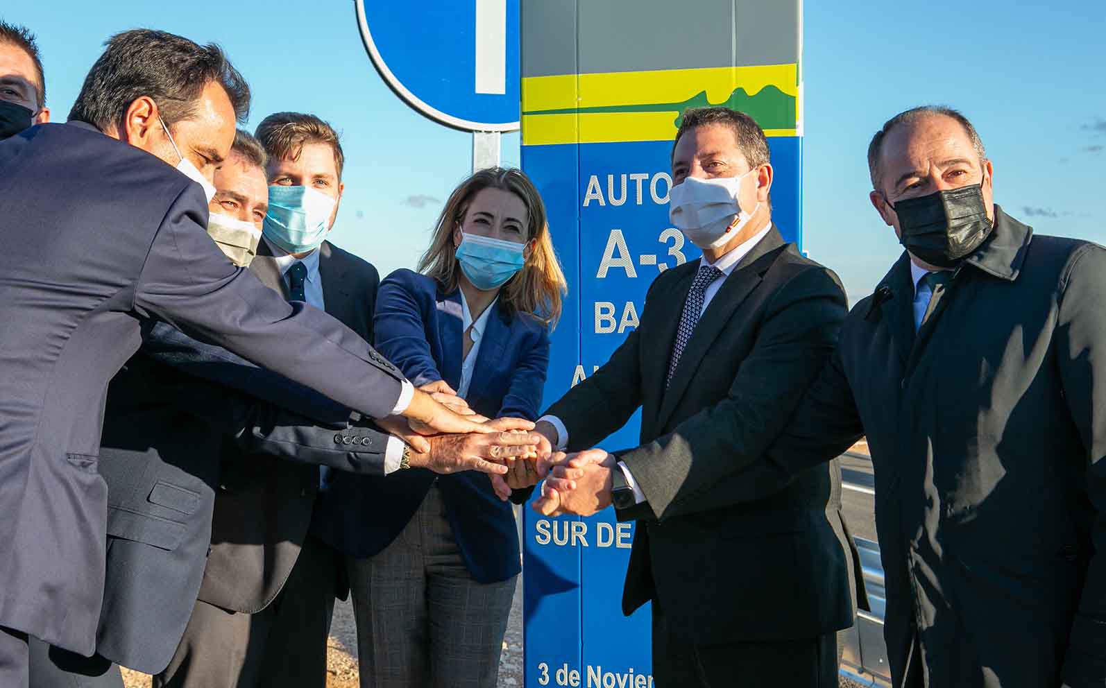 Acto de inauguración de la Circunvalación Sur de Albacete