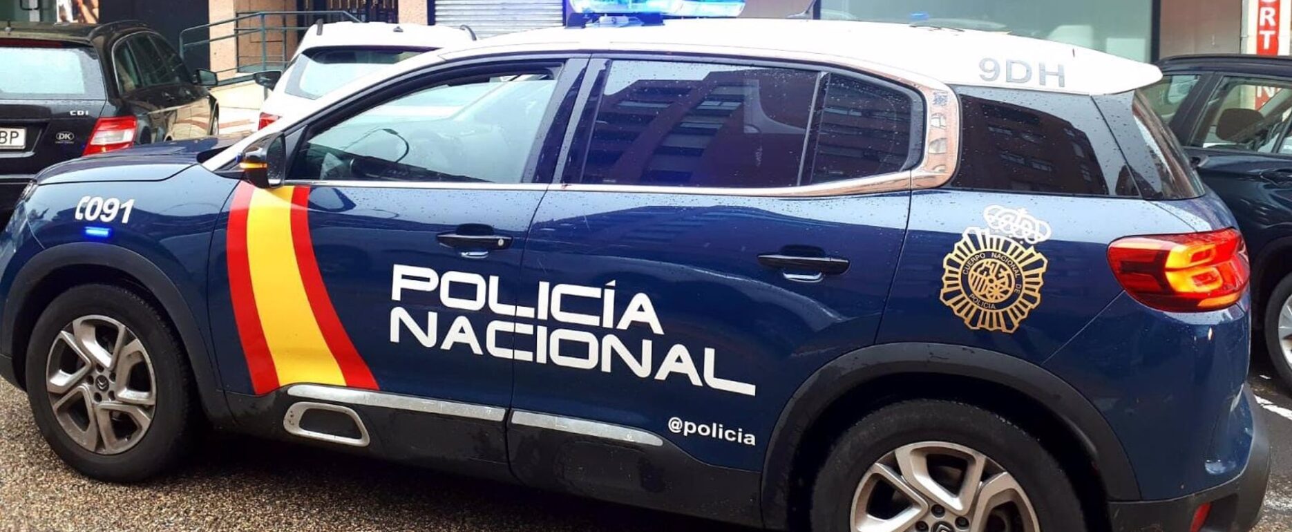 Imagen de archivo de un vehículo de la Policía Nacional.