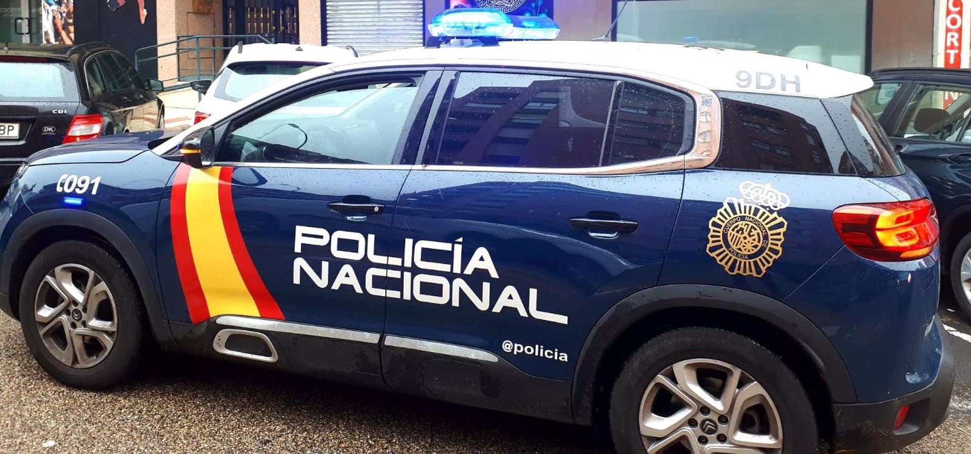 Imagen de archivo de un vehículo de la Policía Nacional.