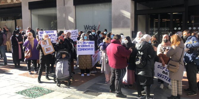 Imagen de la protesta de hoy en Guadalajara, Foto: @dieGarces_