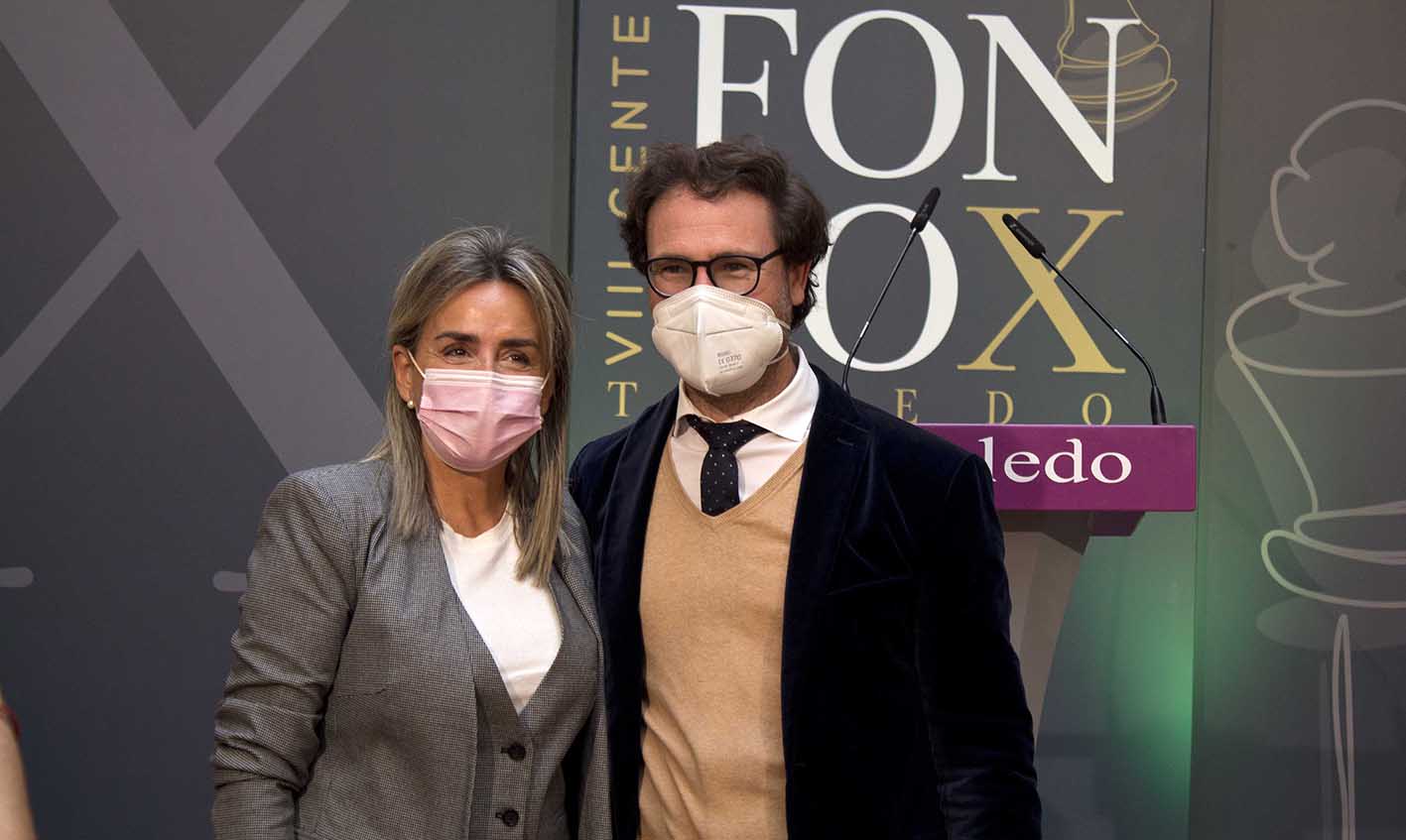Milagros Tolón, alcaldesa de Toledo y presidenta del Consorcio; y Jesús Corroto, gerente. Foto: Ainhoa Aranda.