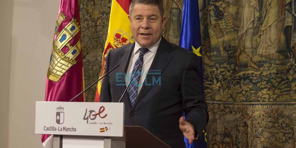 El presidente de Castilla-La Mancha, Emiliano García-Page. Foto Ainhoa Aranda.