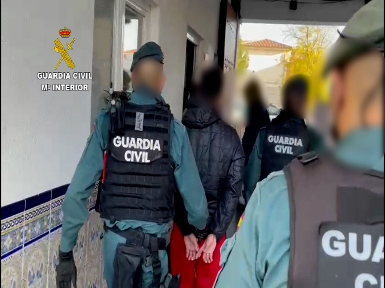 Uno de los detenidos en la operación que acabó con un importante punto de venta de drogas en la comarca de Torrijos.