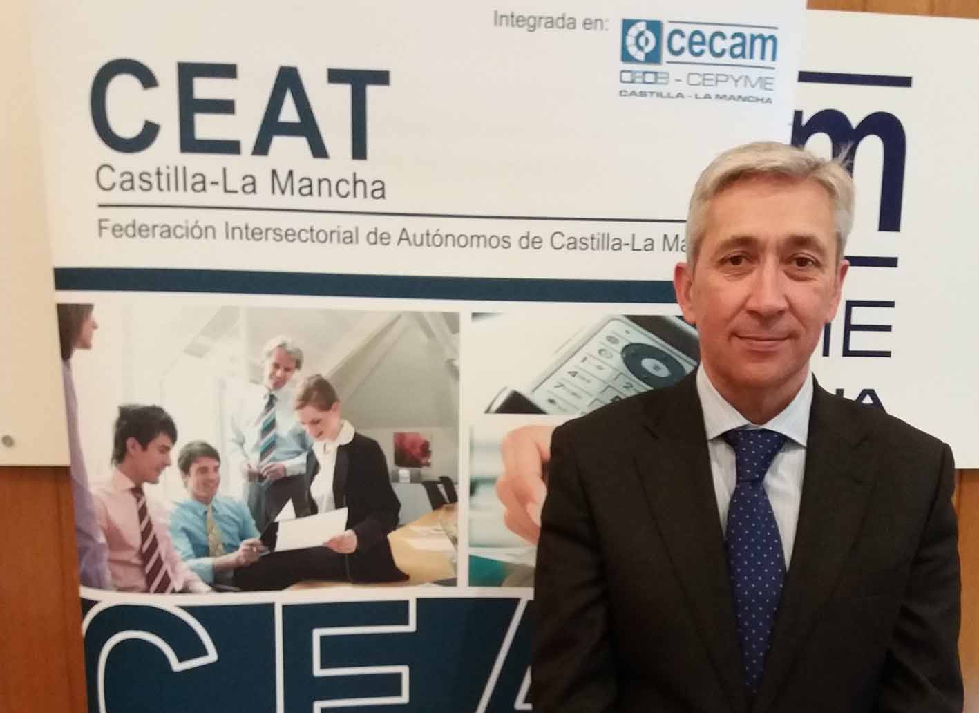 Ángel López, presidente de CEAT CLM.