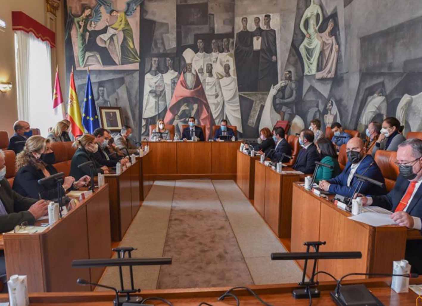 Pleno de la Diputación de Ciudad Real.