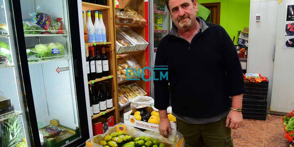 Kiko, frutero de Toledo solidario con La Palma