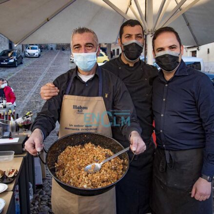 El 24 y el 31 de diciembre vuelven las tradicionales migas de Navidad en Toledo. Foto: Rebeca Arango.