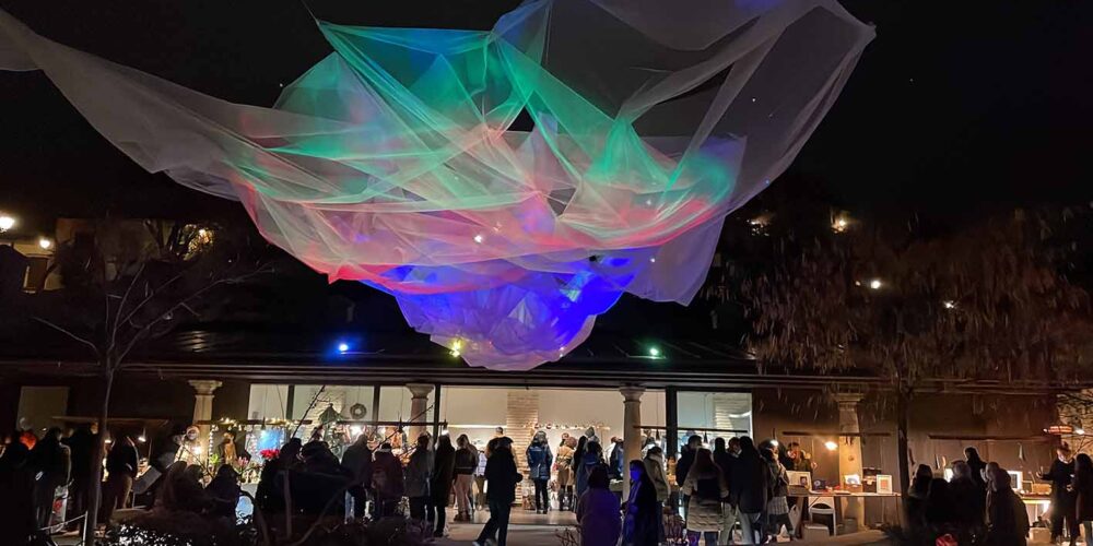 Mercado de Navidad en el Jardín de San Lucas, una de las actuaciones del Consorcio Ciudad de Toledo.