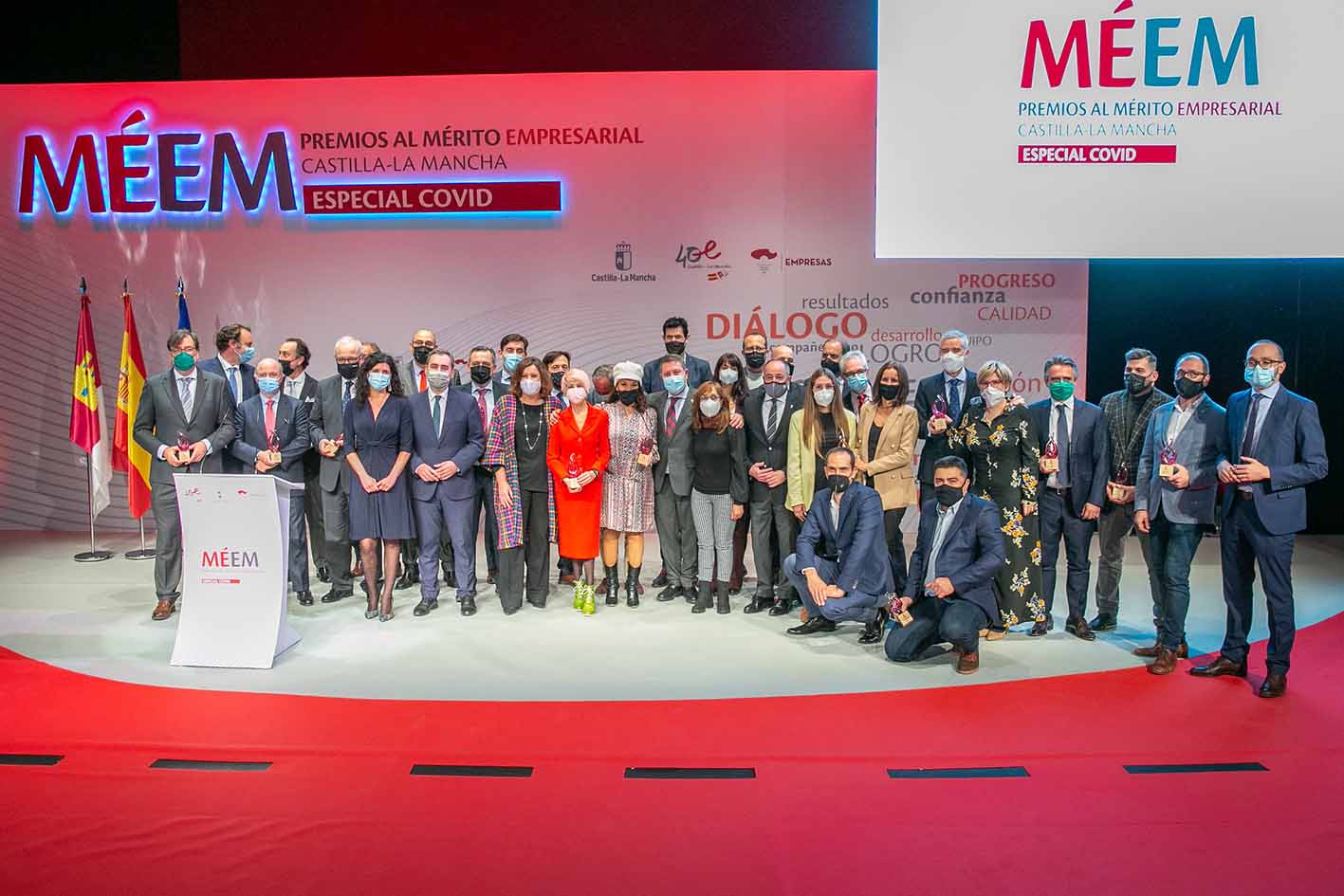 Premios al Mérito a empresas y profesionales de CLM
