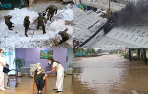 Diferentes secuencias de lo acontecido en 2021 en CLM.