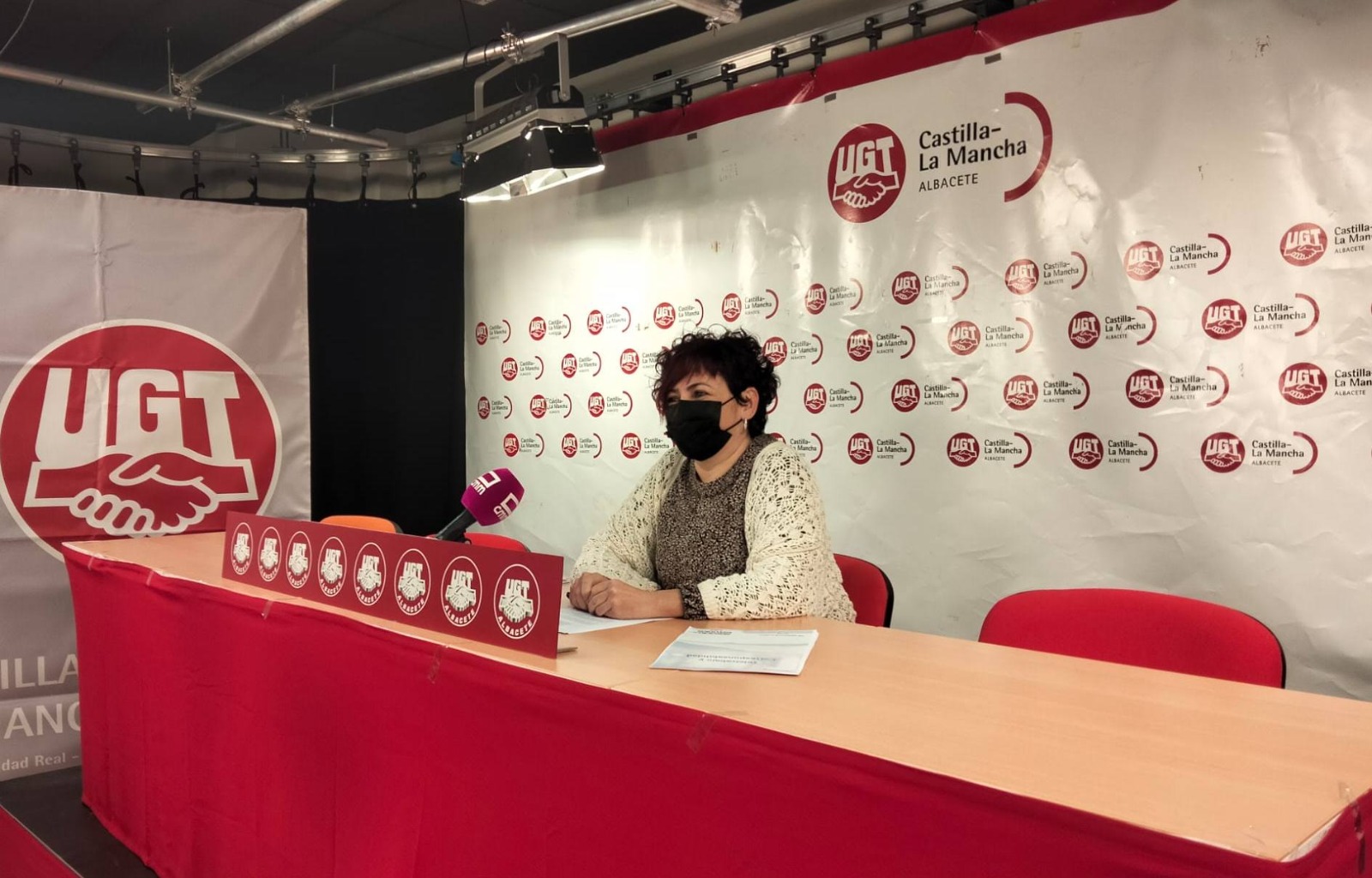 Secretaria de Empleo y Política Sindical de UGT CLM, Isabel Carrascosa