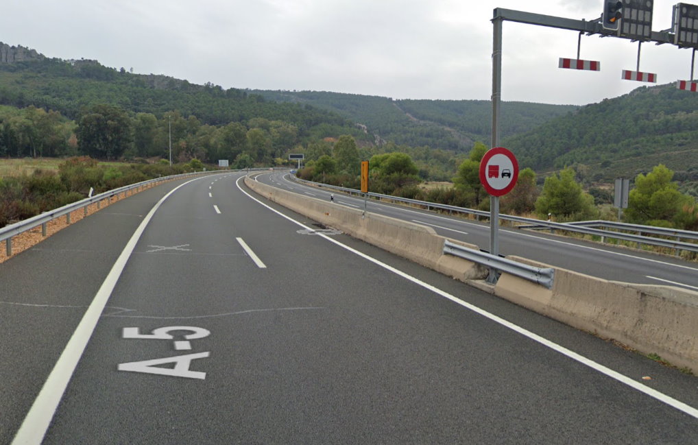 El trágico accidente ha ocurrido en la autovía A-5, en el término municipal de Otero (Toledo).