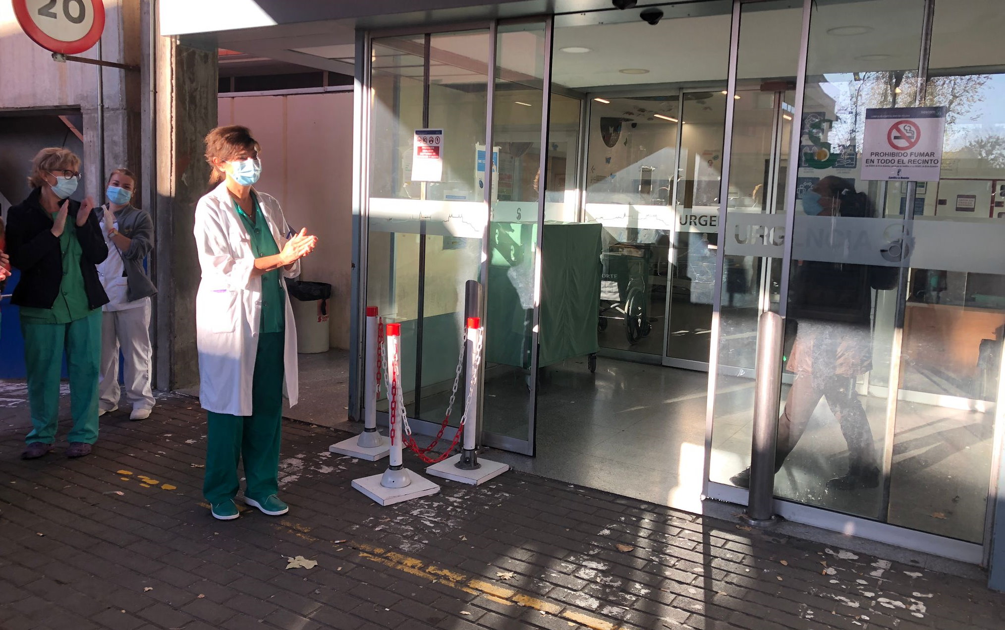 Nati Laín, médica de Urgencias y presidenta del Colegio de Médicos de Toledo, ha cerrado oficialmente la puerta de las Urgencias.