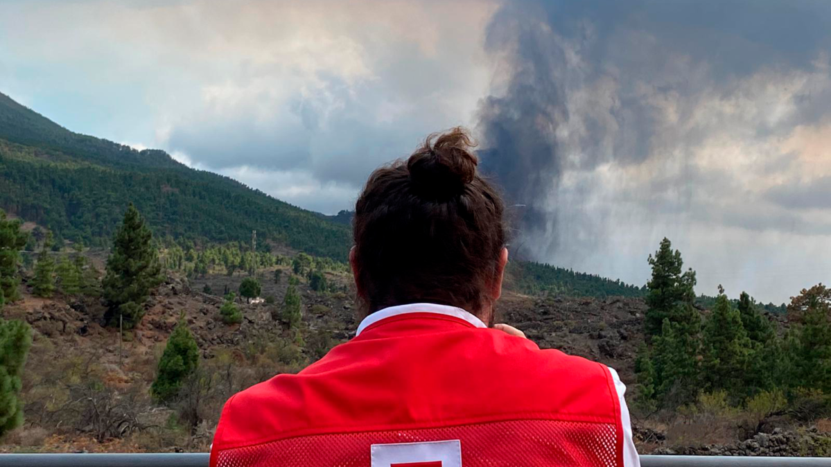 CRUZ ROJA: 85 días en La Palma