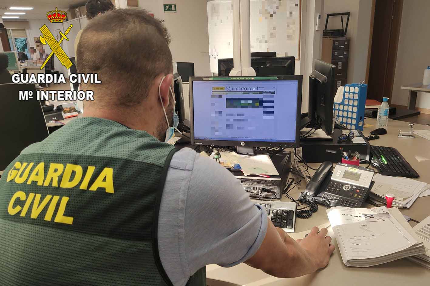 Imagen de archivo de una unidad de ciberdelincuencia de la Guardia Civil.