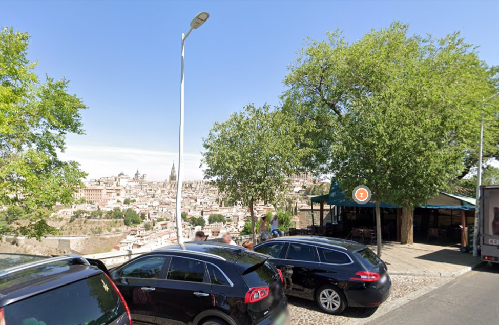 El Kiosco Base tiene una de las mejores vistas de Toledo.