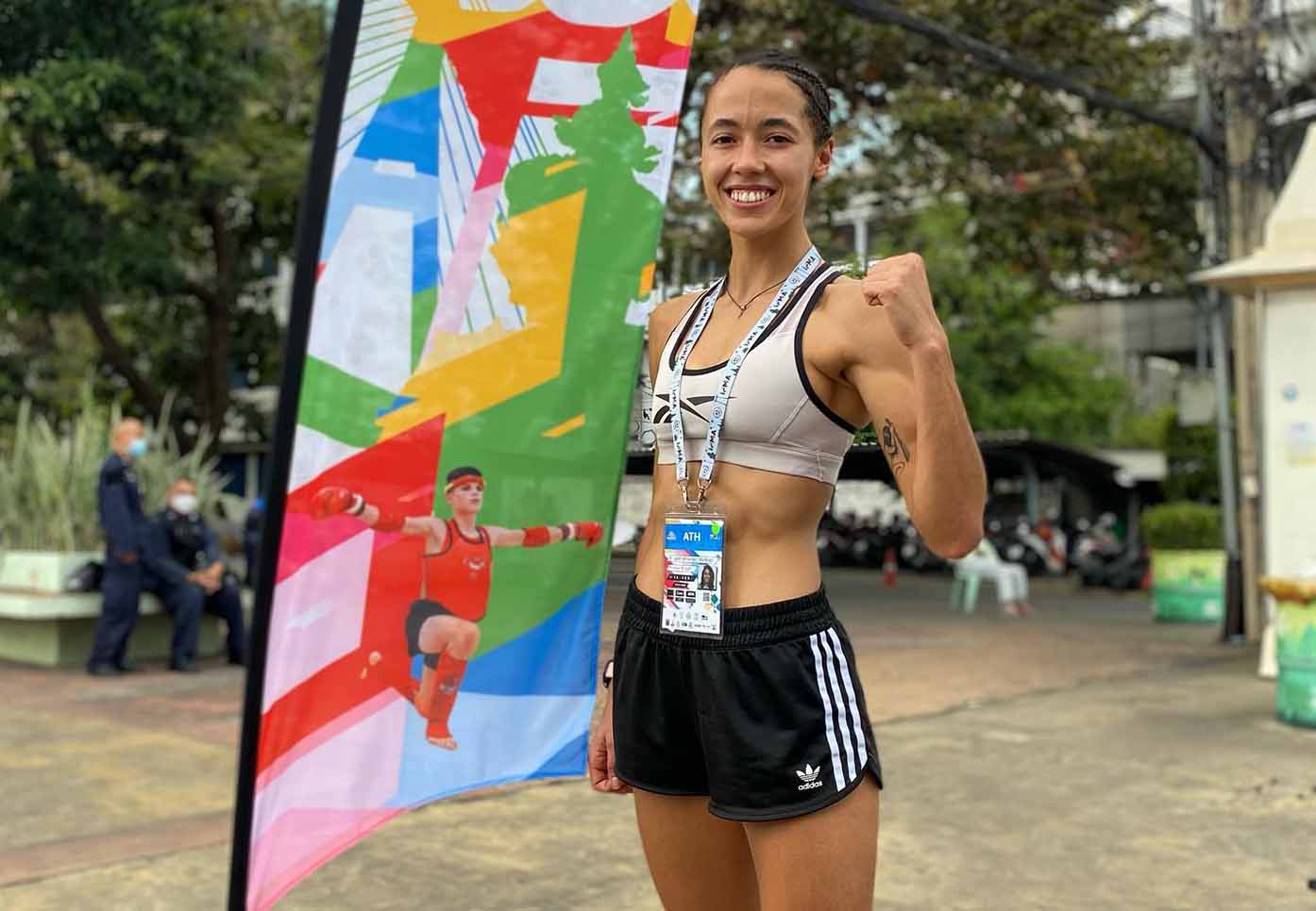 Lara Fernández fue medalla de bronce en el Mundial de muay thai.