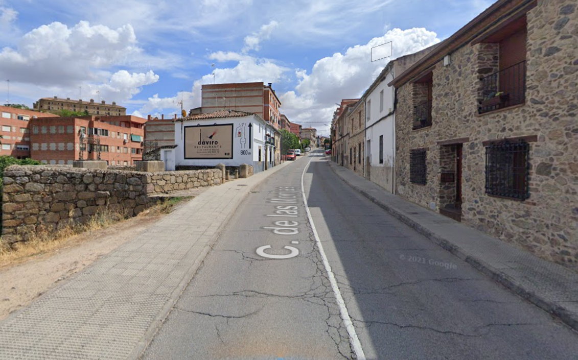 El incendio se produjo en un incendio de la calle de las Monjas, en Oropesa (Toledo).